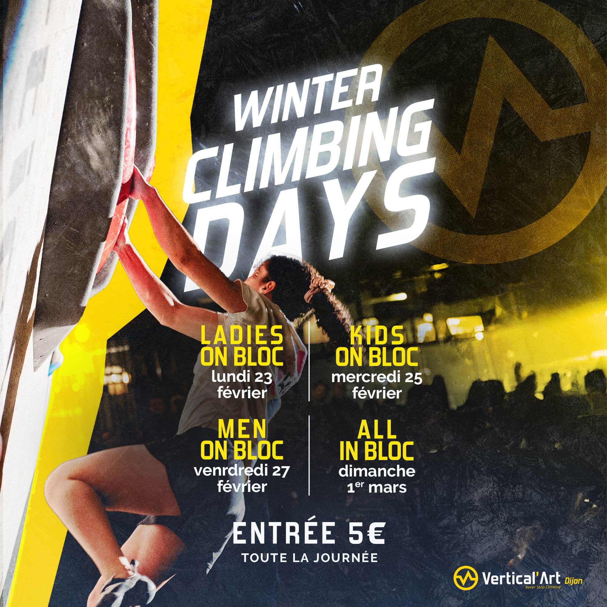 WINTER CLIMBING DAYS - Dijon - Insta 1